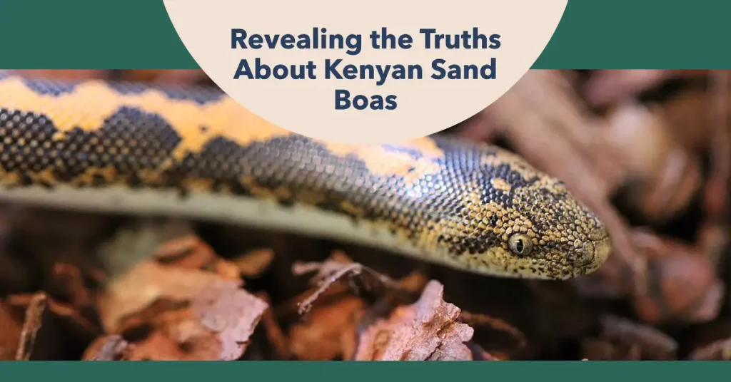 kenyan sand boa facts